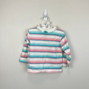 Vintage Health-tex Striped Turtleneck 3T